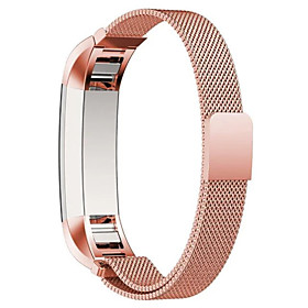 2016 Newest Milanese Loop Tortuous Magnet Watchband Steel Band For Fitbit Alta