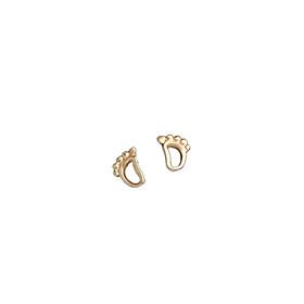 Earring Others Stud Earrings Jewelry Women Fashion Party / Daily Sterling Silver 1 Pair Gold Kayshine