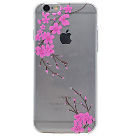 Per Custodia iPhone 7 \/ Custodia iPhone 6 \/ Custodia iPhone 5 Transparente \/ Decorazioni in rilievo \/ Fantasia\/disegno CustodiaCustodia