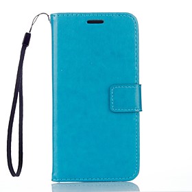 For Mi Case Wallet / Card Holder / with Stand Case Full Body Case Solid Color Hard PU Leather Xiaomi Xiaomi Redmi Note 3