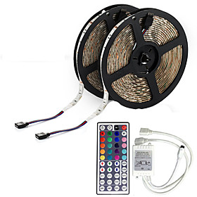 (25M)10M 600SMD 3528 RGB LED LED Strip Light and 44Key Remote Controller and1BIN2 Connecting line(DC12V)