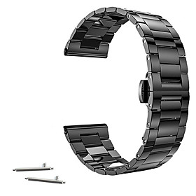 18mm Stainless Steel Butterfly Buckle Link Watch Band For Withings Activit Activit Pop Or Activit Steel And Huawei Watch Band