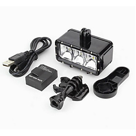 GoPro-tilbehor Spot Light LED LED / Vanntett, For-Action Kamera,Xiaomi Camera / Sports DV / Alle / Andre Stuping Plast