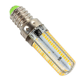 480lm E14 BA15D E11 E17 E12 LED Corn Lights T 152 LED Beads SMD 3014 Dimmable Decorative Cold White 220V 110V