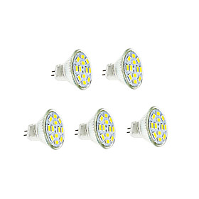 3W GU4(MR11) LED Filament Bulbs 12 leds SMD 5730 Warm White Cold White 250-300lm 3500/6000K DC 12V
