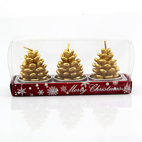 3PCS Christmas ornaments for Christmas table decoration
