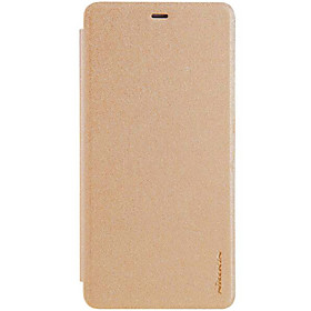 For Auto Sleep/Wake / Flip / Frosted Case Full Body Case Solid Color Hard PU Leather for Xiaomi Xiaomi Mi 5s Plus
