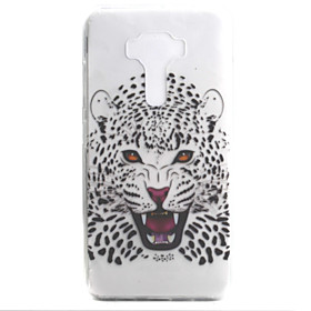For ASUS Zenfone 3 ZE552KL Zenfone 3 ZE520KL Case Cover Cheetah Pattern High Permeability Painting TPU Material Phone Case