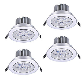 ZDM 7 LEDs Adjustable Dimmable LED Recessed Lights Warm White Cold White Natural White AC110 AC220 AC 12V