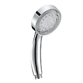 Contemporary Hand Shower Chrome Feature - Led, Shower Head