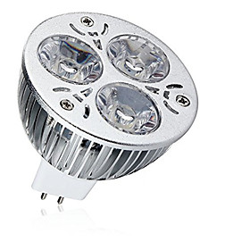 1pc 9W 600-700lm MR16 LED Spotlight 3 LED Beads High Power LED Decorative Warm White Cold White 12V