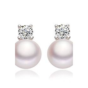 Stud Earrings Imitation Pearl Costume Jewelry Imitation Pearl Jewelry For Wedding Party Daily Casual