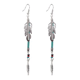 Drop Earrings Jewelry Unique Design Bohemian Crystal Imitation Pearl Alloy Wings / Feather Jewelry For Party Special Occasion Daily Casual