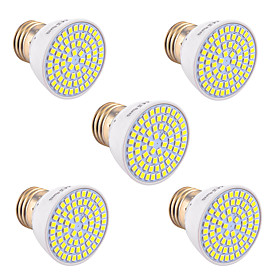 YWXLIGHT 5pcs 5W 400-500lm GU10 GU5.3(MR16) E26 / E27 LED Spotlight 72 LED Beads SMD 2835 Decorative Warm White Cold White Natural White