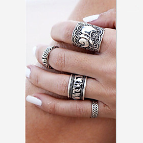 Shixin Alloy Ring Couple Rings Daily/casual 1set Promis Rings For Couples