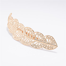 Europe And The United States Foreign Trade Jewelry Brand With Fashion Metal Leaves Leaves Women