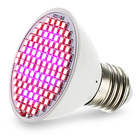 4.5W 2500-3000lm E27 Growing Light Bulb 106 LED Beads SMD 2835 Blue Red 85-265V