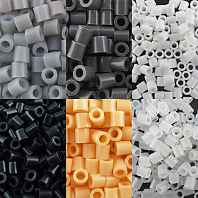 Approx 500pcs/bag 5mm Fuse Beads Hama Beads Diy Jigsaw Eva Material Safty For Kids(assorted 6 Color,b44-b50)