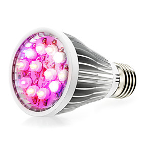 290-330lm E14 GU10 E26 / E27 Growing Light Bulb 12 LED Beads High Power LED Natural White UV (Blacklight) Blue Red 85-265V