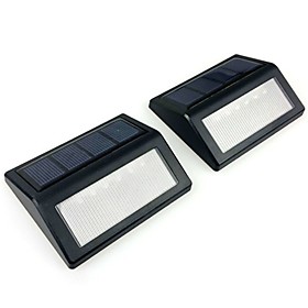 2pcs 1W Lawn Lights Solar Waterproof Decorative Light Control Outdoor Lighting Warm White Cold White