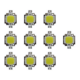 10pcs 800lm Bulb Accessory LED Chip Brass 10W
