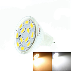 SENCART 5W 3500/6000/6500lm GU4(MR11) LED Spotlight MR11 12 LED Beads SMD 5730 Dimmable / Decorative Warm White / Cold White / Natural