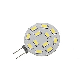 SENCART 1pc 5W 360lm G4 LED Bi-pin Lights T 12 LED Beads SMD 5730 Decorative Warm White / Cold White 12-24V