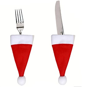 Nonwoven Casual Dinner Fork / Dinner Knife, High Quality 2pcs