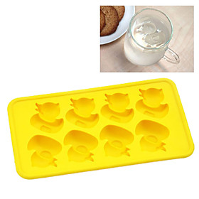 Bakeware tools Silicone Cute / Creative / DIY For Ice / Ice Cream / For Candy Tray / Cake Molds 1pc