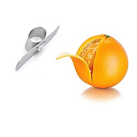 Kitchen Tools Stainless steel Fruit Vegetable Tools Creative Kitchen Gadget Fruit Vegetable Tools / Peeler Orange 1pc