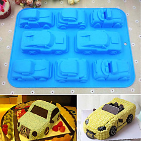 Bakeware tools Silicone 3D Cartoon / DIY For Cake / For Cookie / For Chocolate Cake Molds / Cookie Cutters / Dessert Tools 1pc