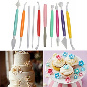 Bakeware tools Plastic DIY For Bread / For Cake / For Cupcake Painting Pen / Cake Molds / Dessert Decorators 10pcs