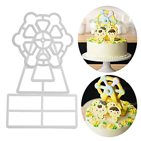 Bakeware tools Aluminum New Arrival / 3D / DIY Cake / Party / Birthday Cake Molds 3pcs