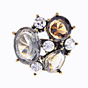 Lureme Anneau strass...