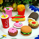 Fast Food Set Gomme en forme (4 PCS)