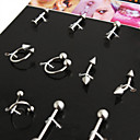 Unisexe Argent Navel...