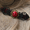 Black Rose Barrettes...