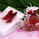 50pc 12x10cm organza...