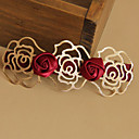 Rose rouge Barrettes...