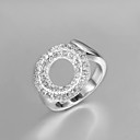 Argent plaque Bague ...