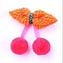 Douce peluche cerise...
