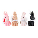 4pcs noble lapin ave...