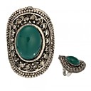 bague mode agate met...