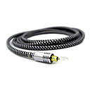 Câble audio m / m carré du port optique Toslink 1m 3.28ft