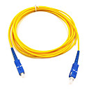 3m 9.84ft sc-sc optique Toslink m / m carré ports audio câbles monomodes