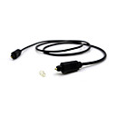 Câble audio m / m carré du port optique Toslink 1m 3.28ft