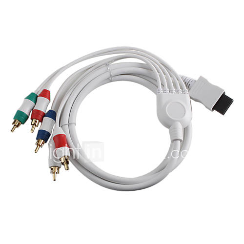 Component Audio-und Video-AV-Kabel für Wii - Weiß (2.0M)