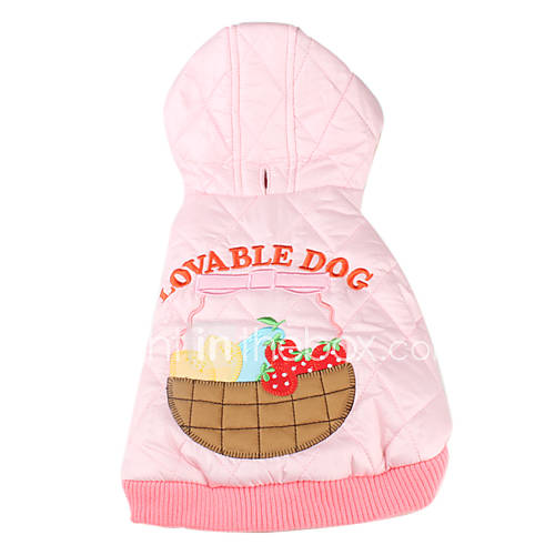 Disney Fruit Stil Hoodie Coat für Hunde (Farbe sortiert, XS-XL)