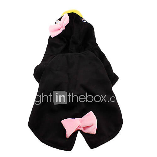 Schöne Frau Pinguin Stil Hoodie Coat für Hunde (XS-XL)