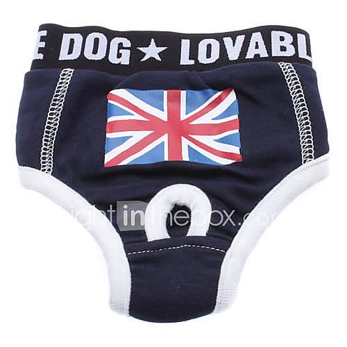 Einstellbare England Style Sanitär-Hose für Hunde (S-XL)